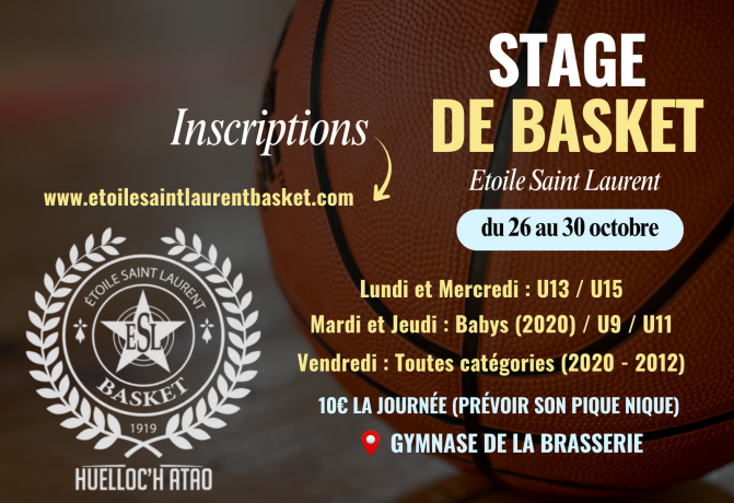 Stage de la Toussaint