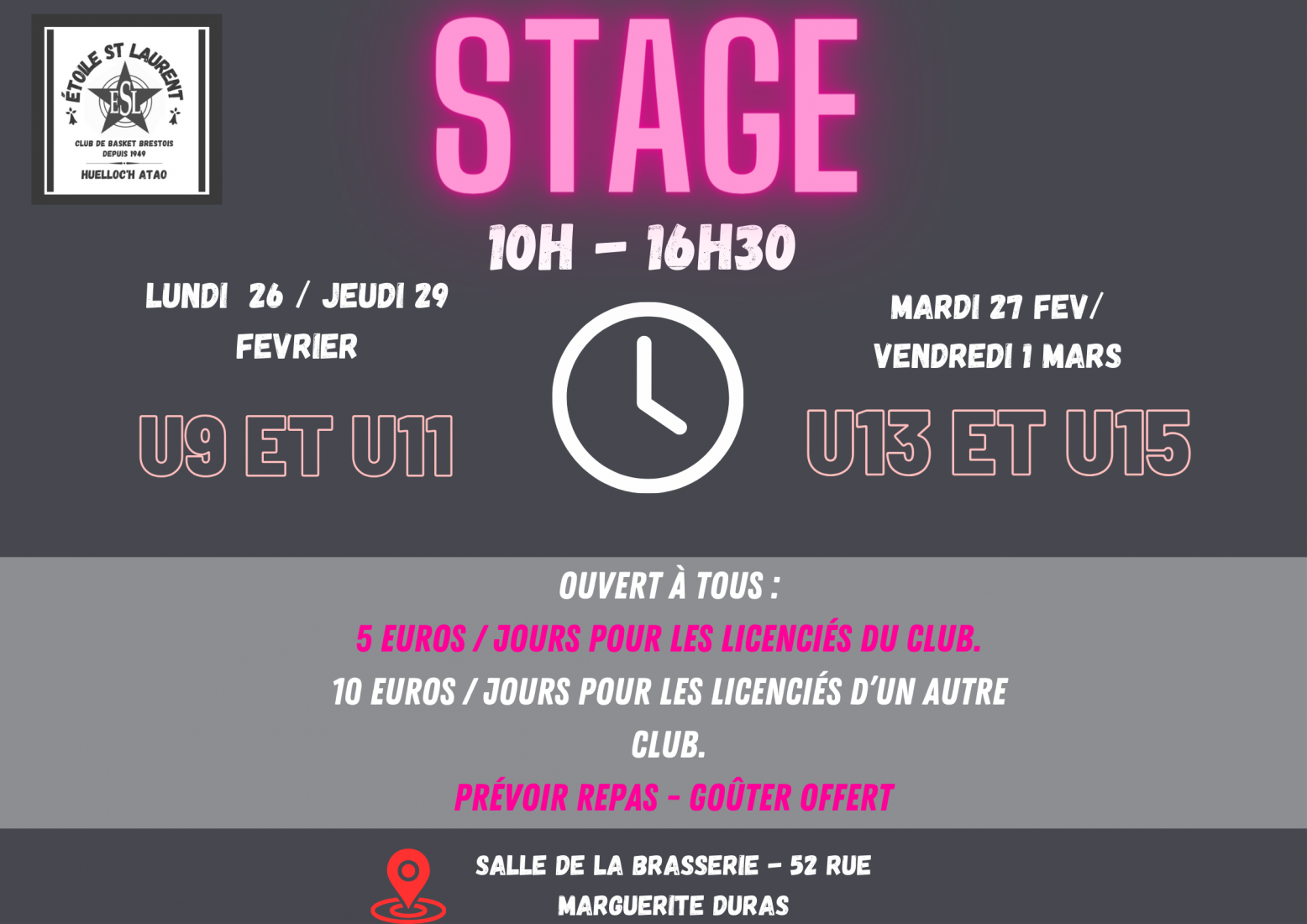 Stage Février
