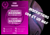 Inscription stage Toussaint U09 M&F et U11M&F